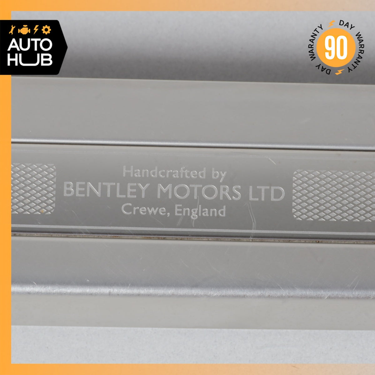 14-18 Bentley Flying Spur Front & Rear Side Door Step Sill Set OEM 40k - photo 10