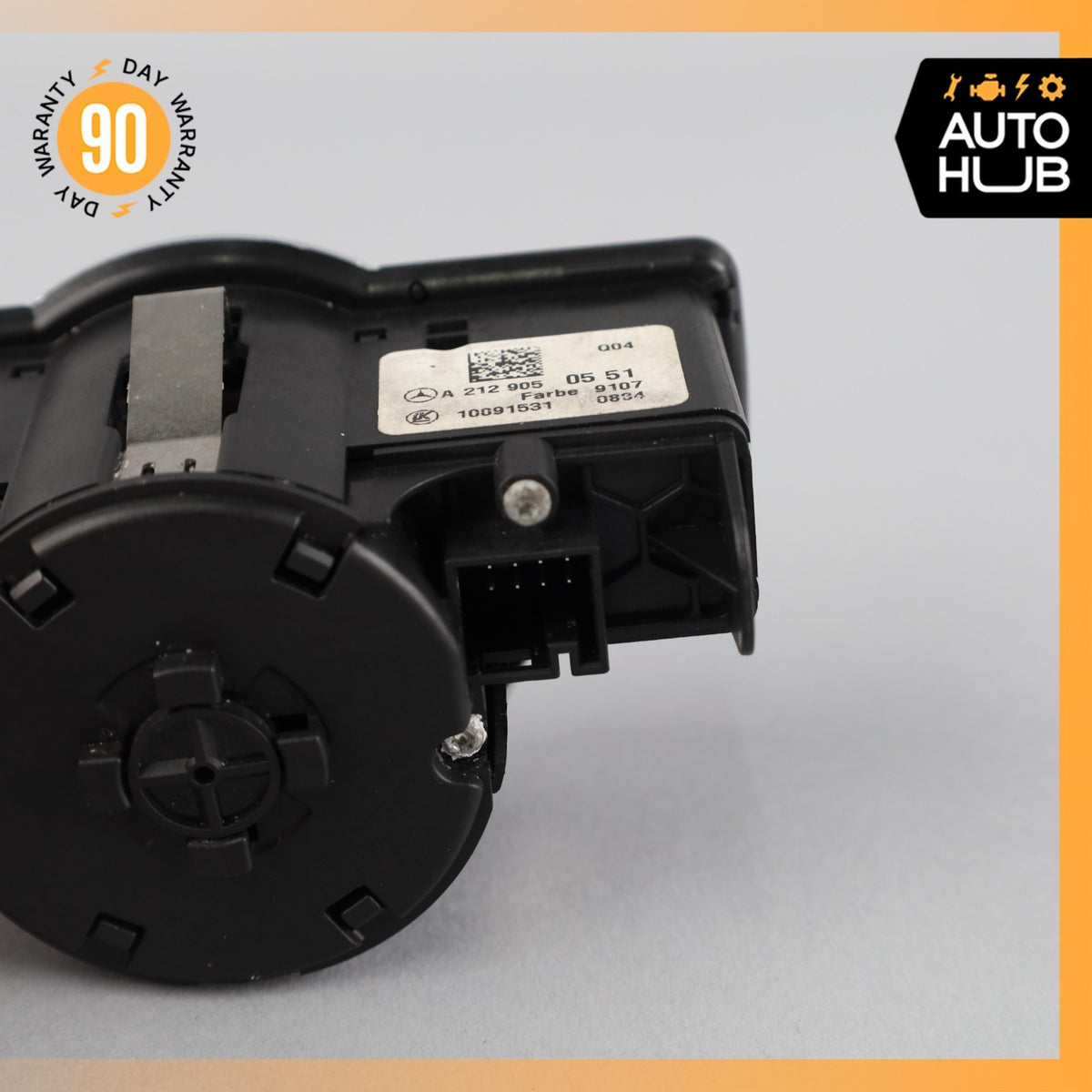 08-20 Mercedes W166 ML350 SLK350 Headlight Fog Light Switch Control Module OEM - photo 6