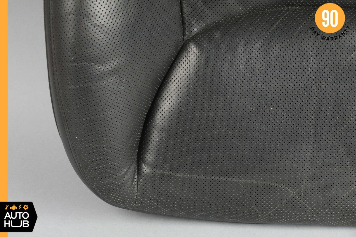 03-06 Mercedes W220 S600 Front Left Driver Bottom Lower Seat Cushion Black OEM - photo 4