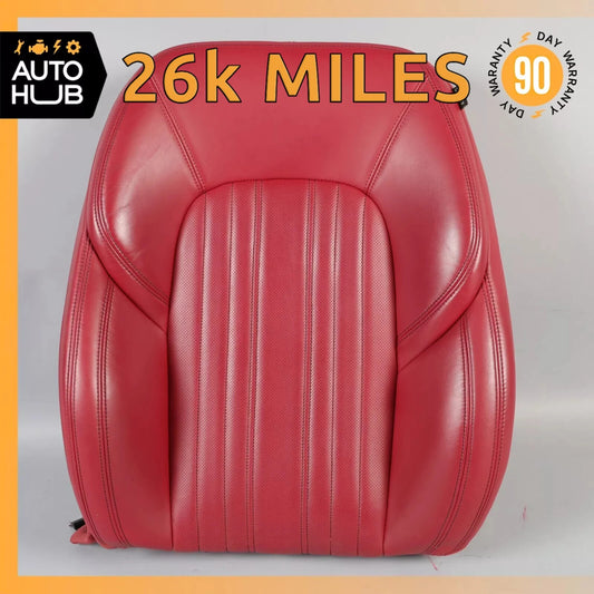 17-22 Maserati Levante S M161 Front Left Top Upper Seat Cushion Red OEM 26k - photo 1