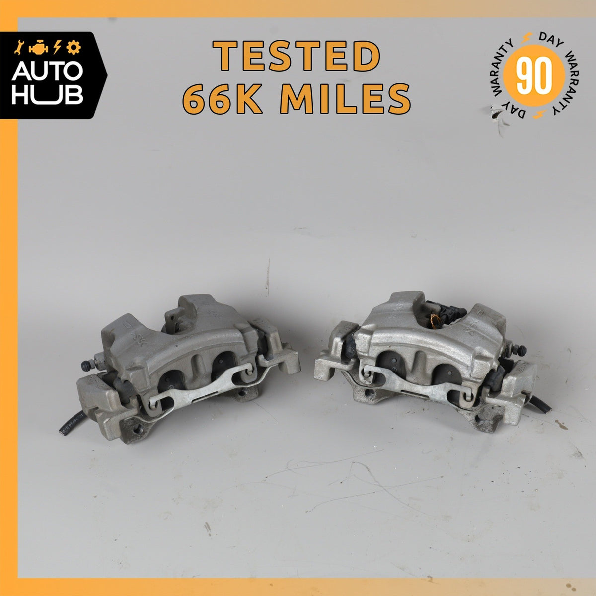 Mercedes X166 GL350 GLE400 Front Left & Right Brake Caliper Calipers Set OEM - photo 1
