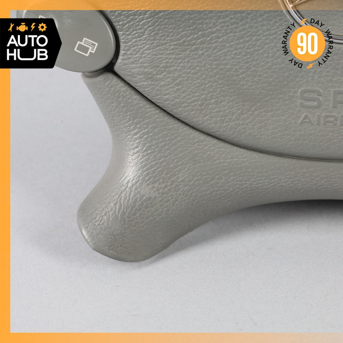Mercedes R230 SL500 SL55 AMG CLK500 E350 Steering Wheel Airbag Air Bag Gray OEM - photo 5
