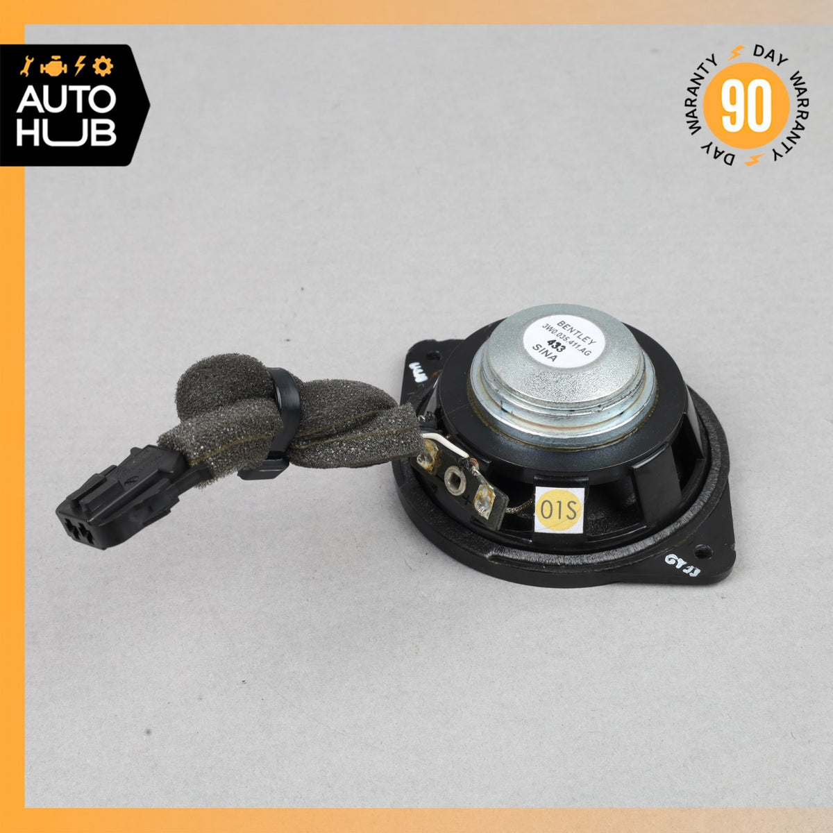 Bentley Flying Spur Rear Side Mid Range Sound Speaker OEM - photo 7