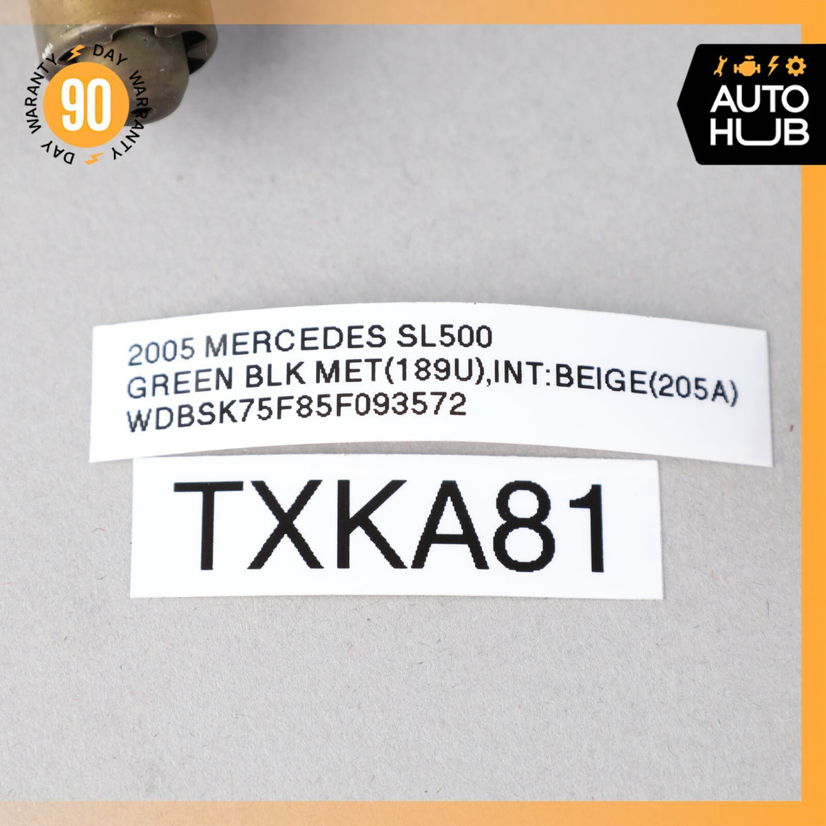 03-08 Mercedes R230 SL500 ML500 E55 AMG Oxygen O2 Sensor Lambda 0015407617 OEM - photo 6