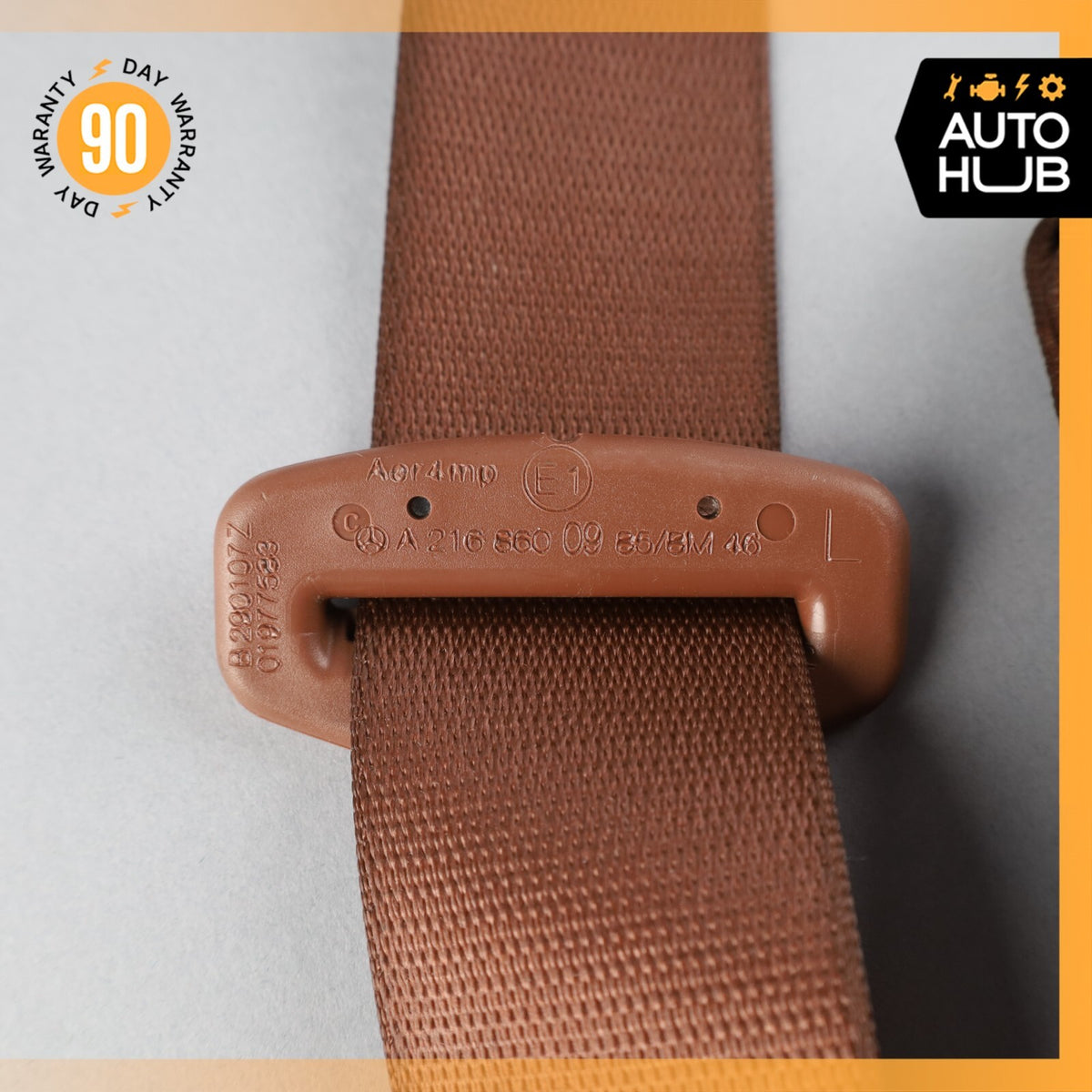 07-14 Mercedes W216 CL600 CL63 AMG Rear Left Driver Side Seat Belt OEM - photo 13