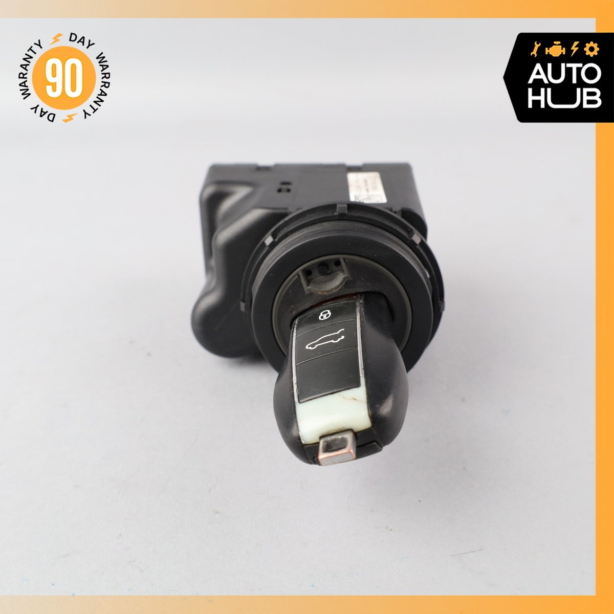 11-18 Porsche Cayenne 958 Start Ignition Switch Module w/ Key 7PP905865E OEM - photo 5
