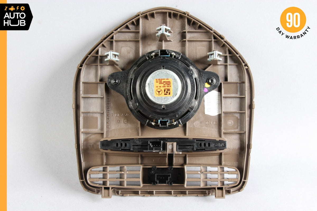 06-13 Mercedes X164 GL450 ML550 Dashboard Dash Grille Speaker Cover Brown OEM - photo 8