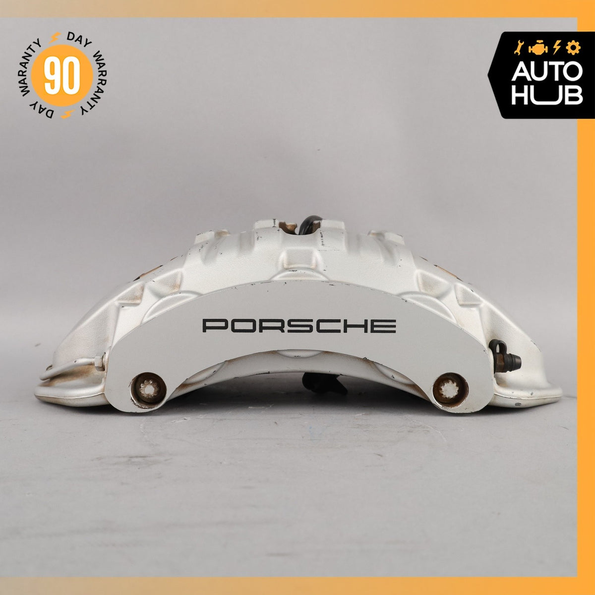 10-23 Porsche Macan Cayenne Panamera Front Brake Calipers Set 7PP615123 OEM - photo 14