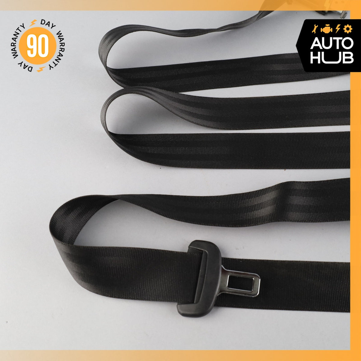 11-18 Porsche Cayenne 958 Rear Left Seatbelt Seat Belt Black 95880305110 OEM - photo 4