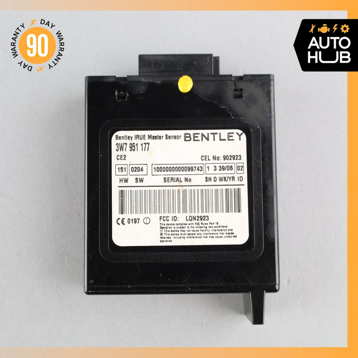 07-11 Bentley Continental GTC Anti Theft Alarm Movement Module OEM - photo 7