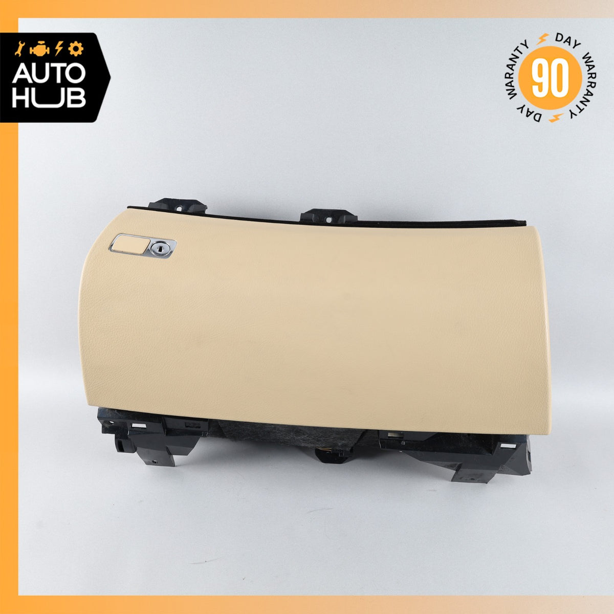 10-13 Mercedes W221 S400 S550 Dash Board Glove Box Compartment Beige OEM - photo 1