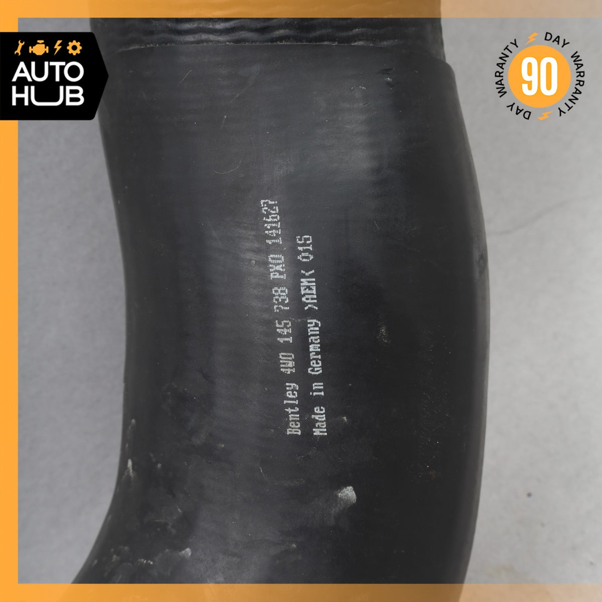 Bentley Continental Flying Spur GT GTC 6.0L Right Side Intercooler Hose Pipe OEM - photo 9