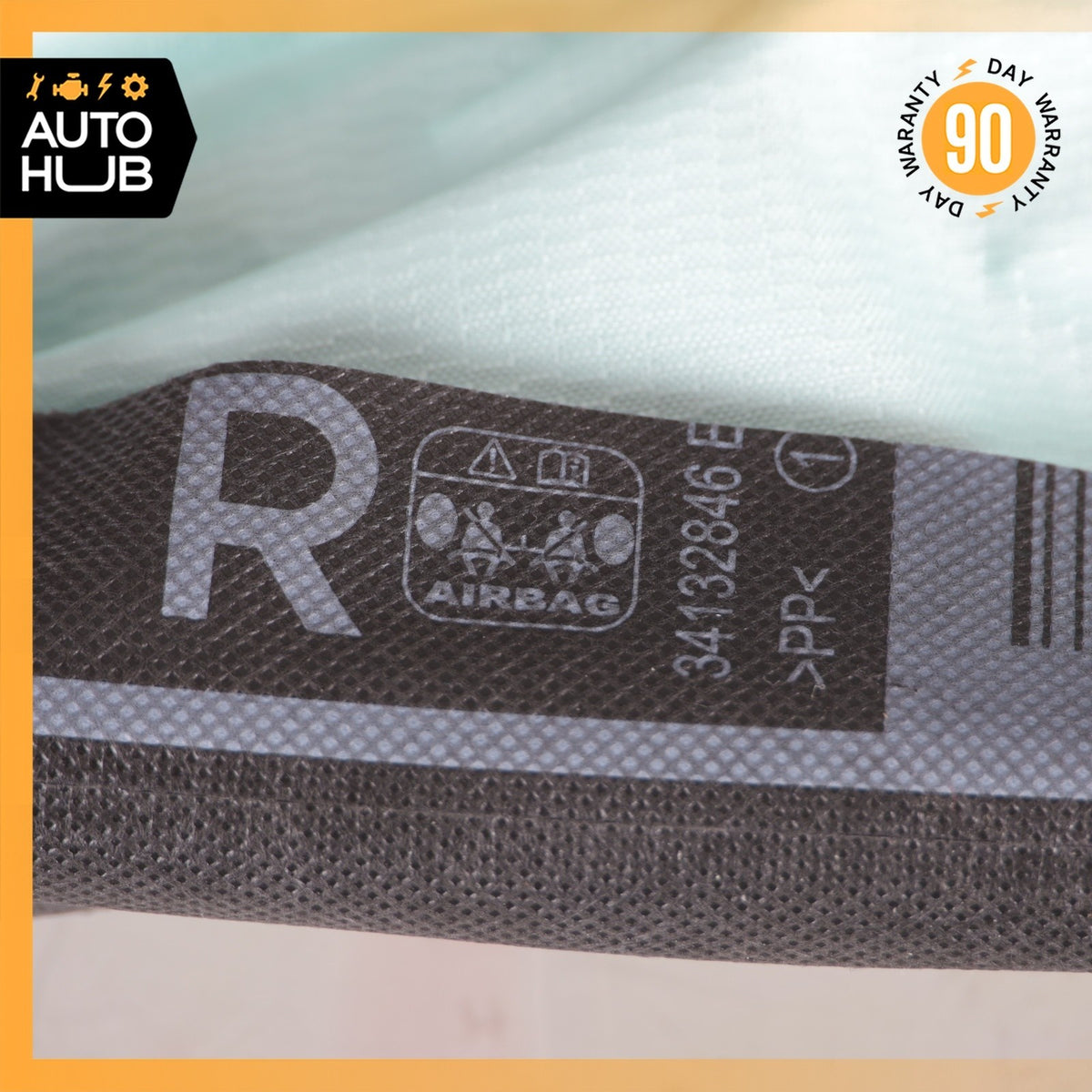 14-21 BMW i3 I01 Hybrid Right Passenger Side Roof Curtain Air Bag OEM 58k - photo 7
