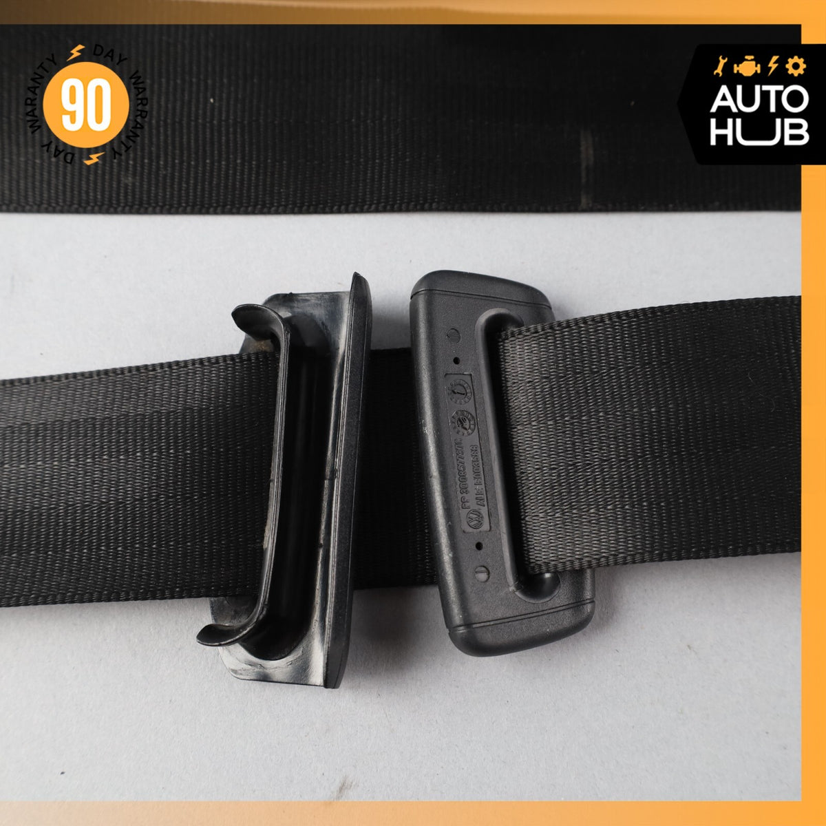 07-11 Bentley Continental GTC Rear Right or Left Side Seat Belt Black OEM - photo 12