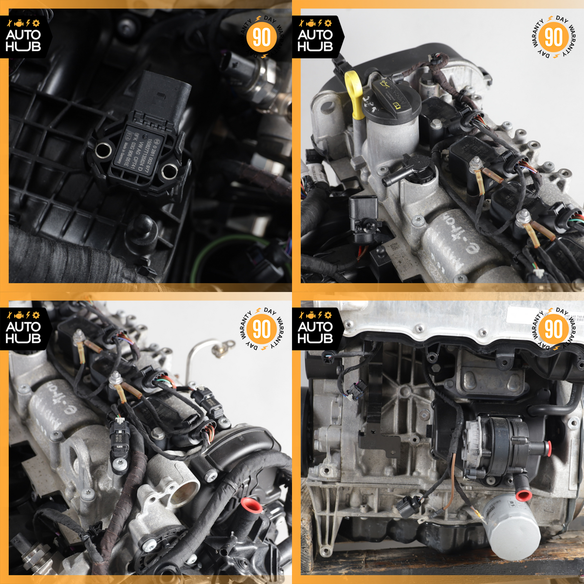 16-18 Audi 8V E-Tron A3 1.4L L4 Engine Motor Assembly CXUA OEM 78k - photo 18