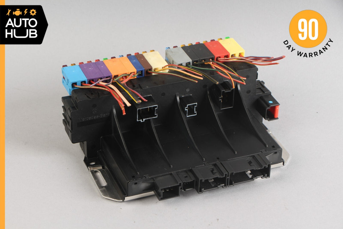 03-12 Mercedes R230 SL500 SL550 Front Left SAM Fuse Box Control Module OEM 68k - photo 4