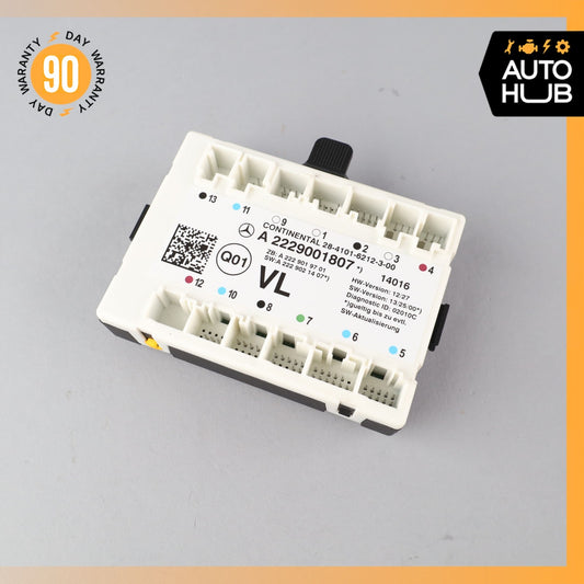 2014 Mercedes W222 Maybach S63 AMG Front Left Door Control Module 2229001807 OEM - photo 1