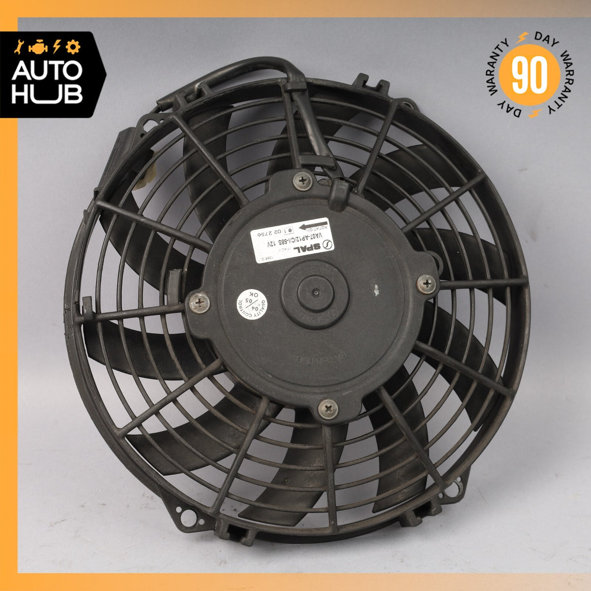 03-06 Mercedes W219 CLS55 E55 AMG Engine Radiator Cooling Fan Motor Assembly OEM - photo 7