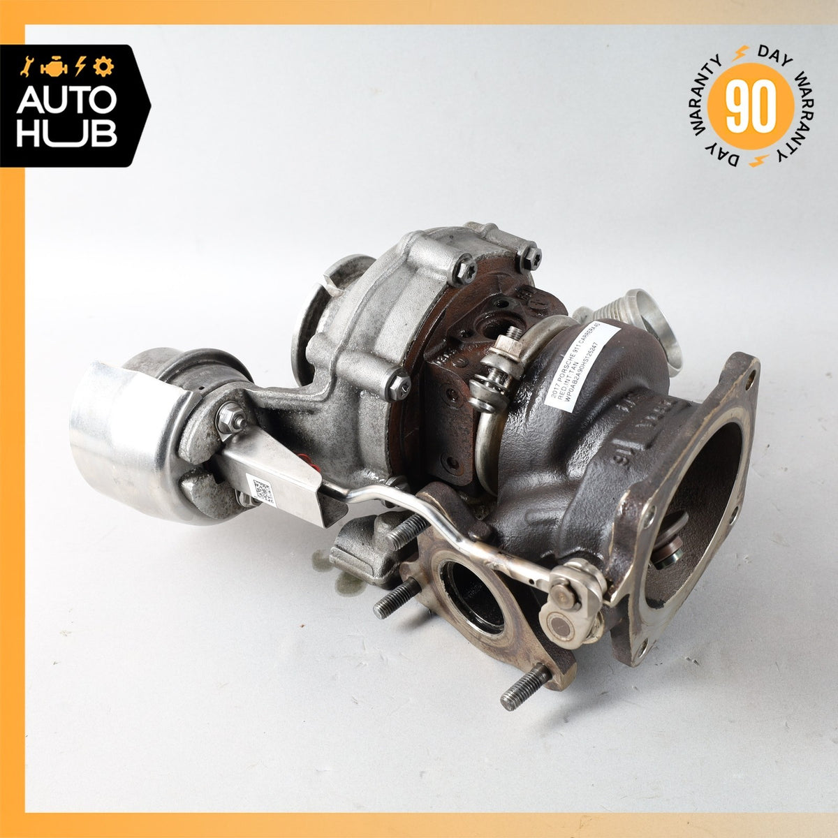 17-19 Porsche 991 911 Carrera 4S S 3.0L Right Turbocharger Turbo Charger OEM 24k - photo 9