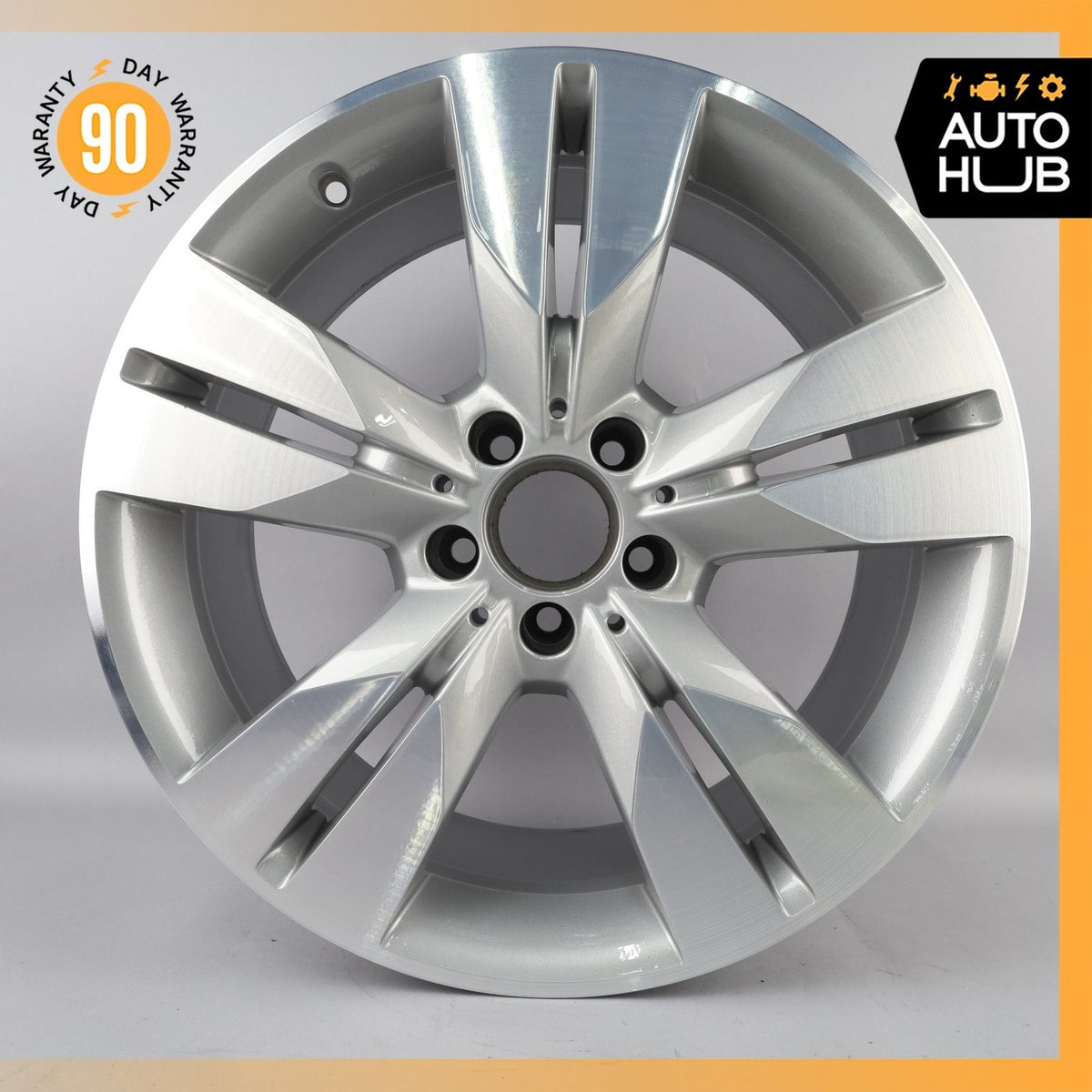 Mercedes W219 CLS550 CLS55 AMG 9.5 x 18 18" Rear Wheel Rim 2194013102 OEM - photo 2