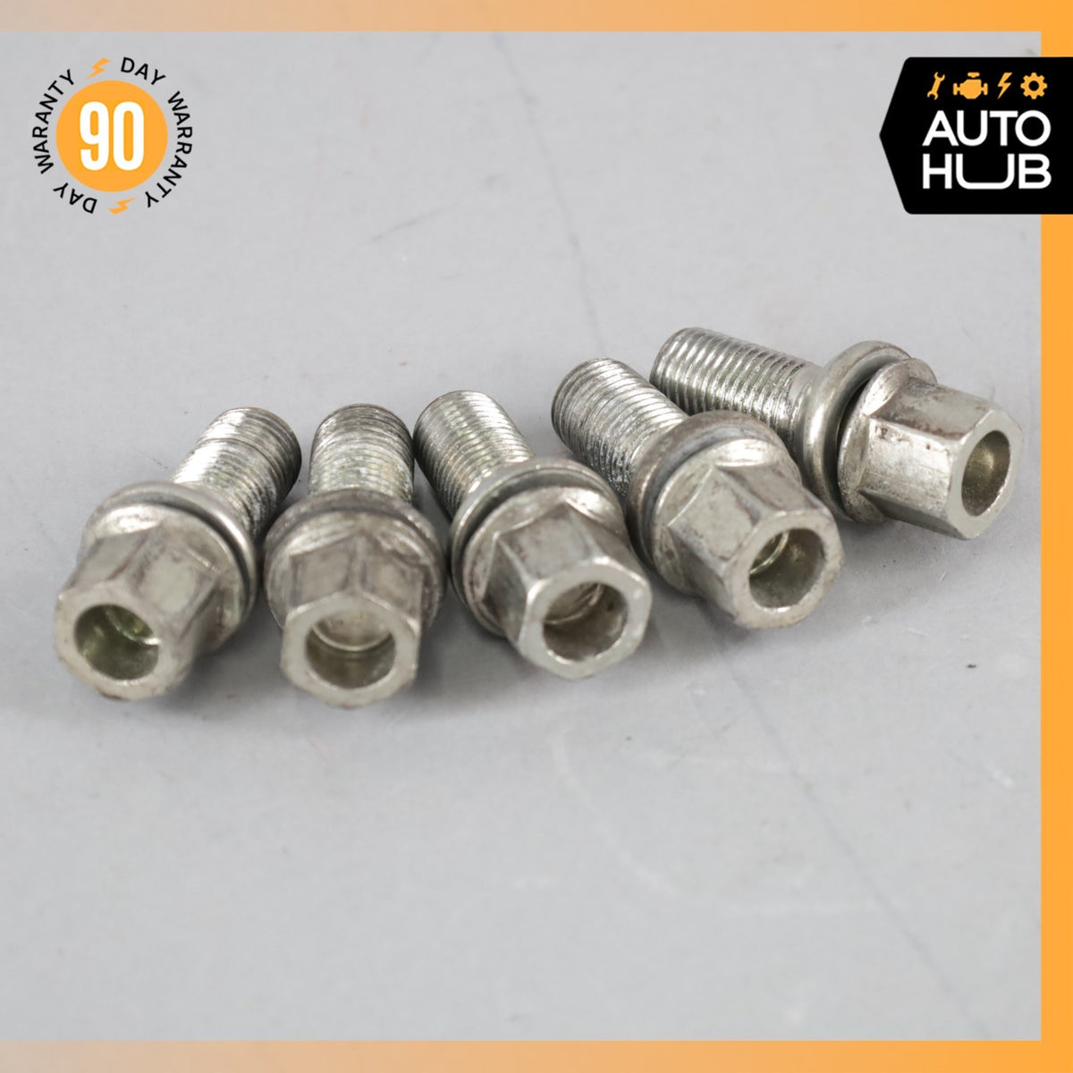 Audi B9 S5 Wheel Rim Lug Nut Bolt Set of 5 WHT002438 OEM - photo 1