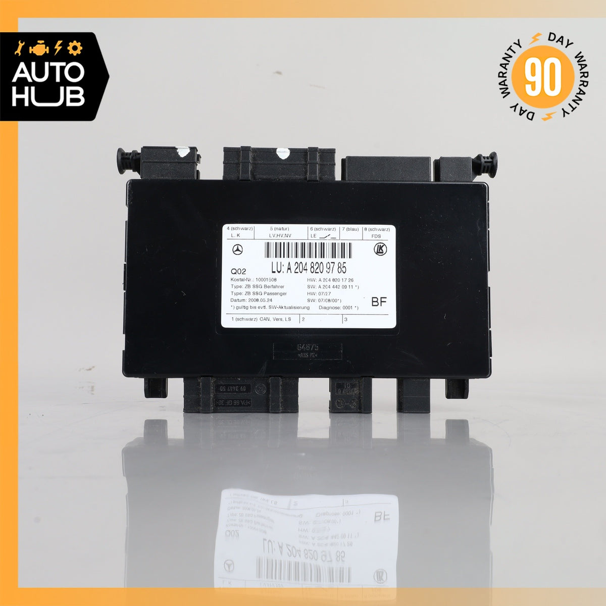 Mercedes W204 C63 CLS550 SLK250 C350 Seat Control Module Front Right Side OEM - photo 4