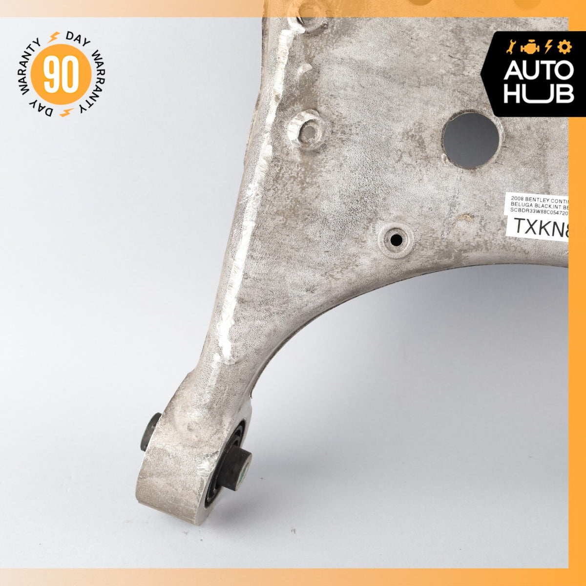 07-10 Bentley Continental GTC Rear Right Side Lower Control Arm OEM 63k - photo 3
