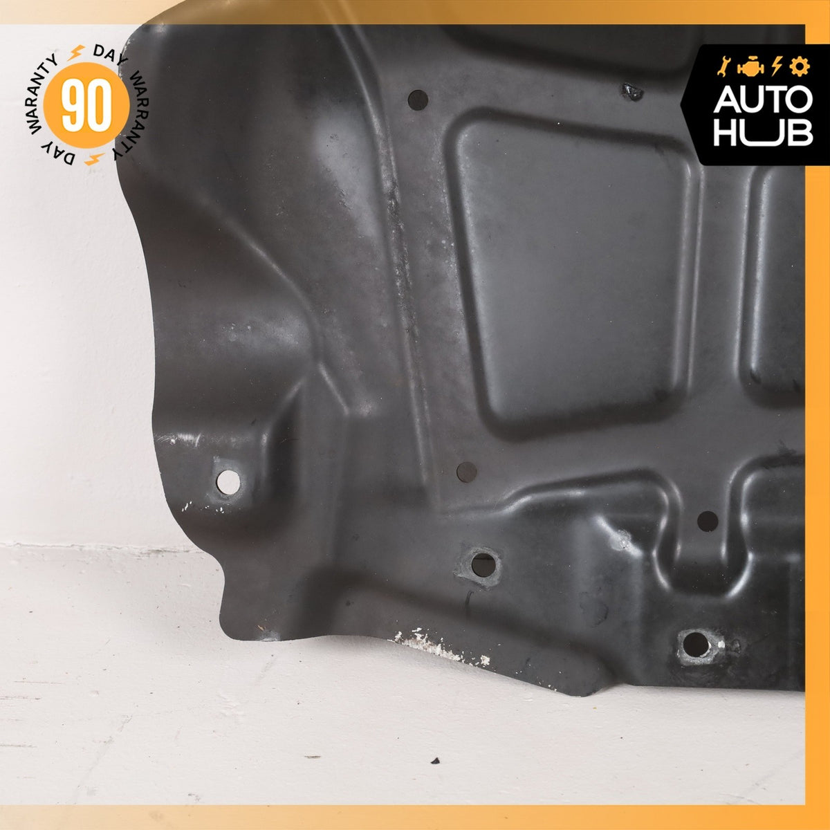19-23 Mercedes W205 C63 AMG Under Engine Center Lower Splash Shield Guard OEM - photo 8