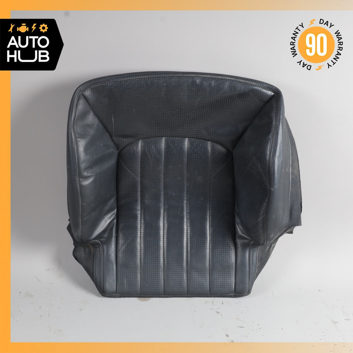 03-06 Mercedes W215 CL55 AMG Front Right Lower Bottom Seat Cushion Skin OEM - photo 1