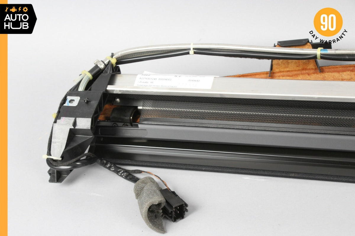 07-13 Mercedes W221 S550 Rear Window Sun Shade Screen Roller Blind w/ Trim OEM - photo 7
