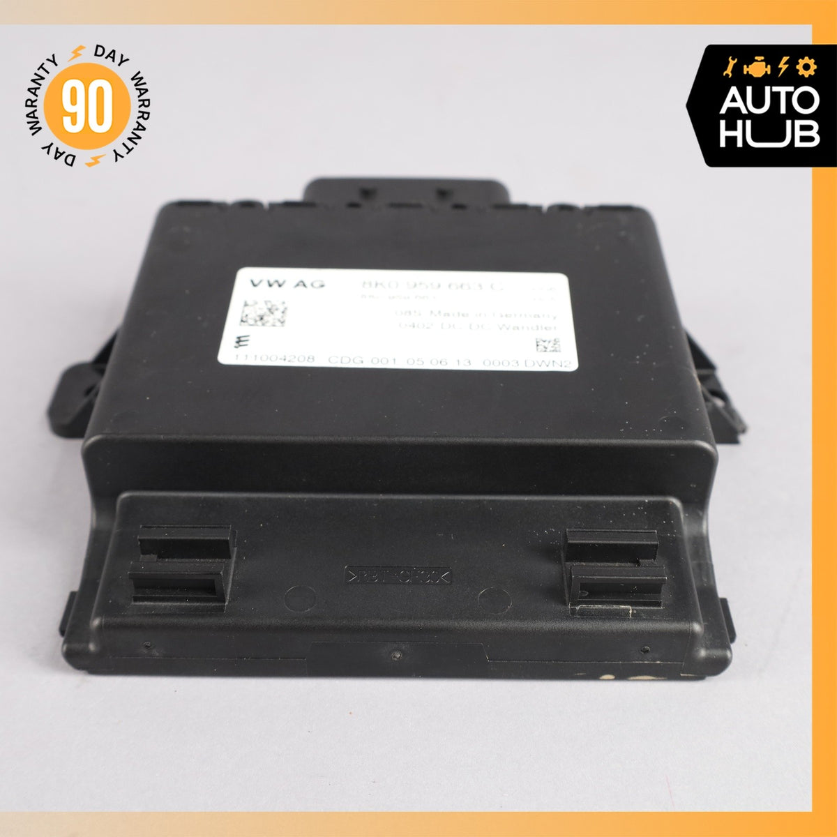 11-14 Audi D4 A8 Voltage Stabilizer Control Module OEM - photo 4