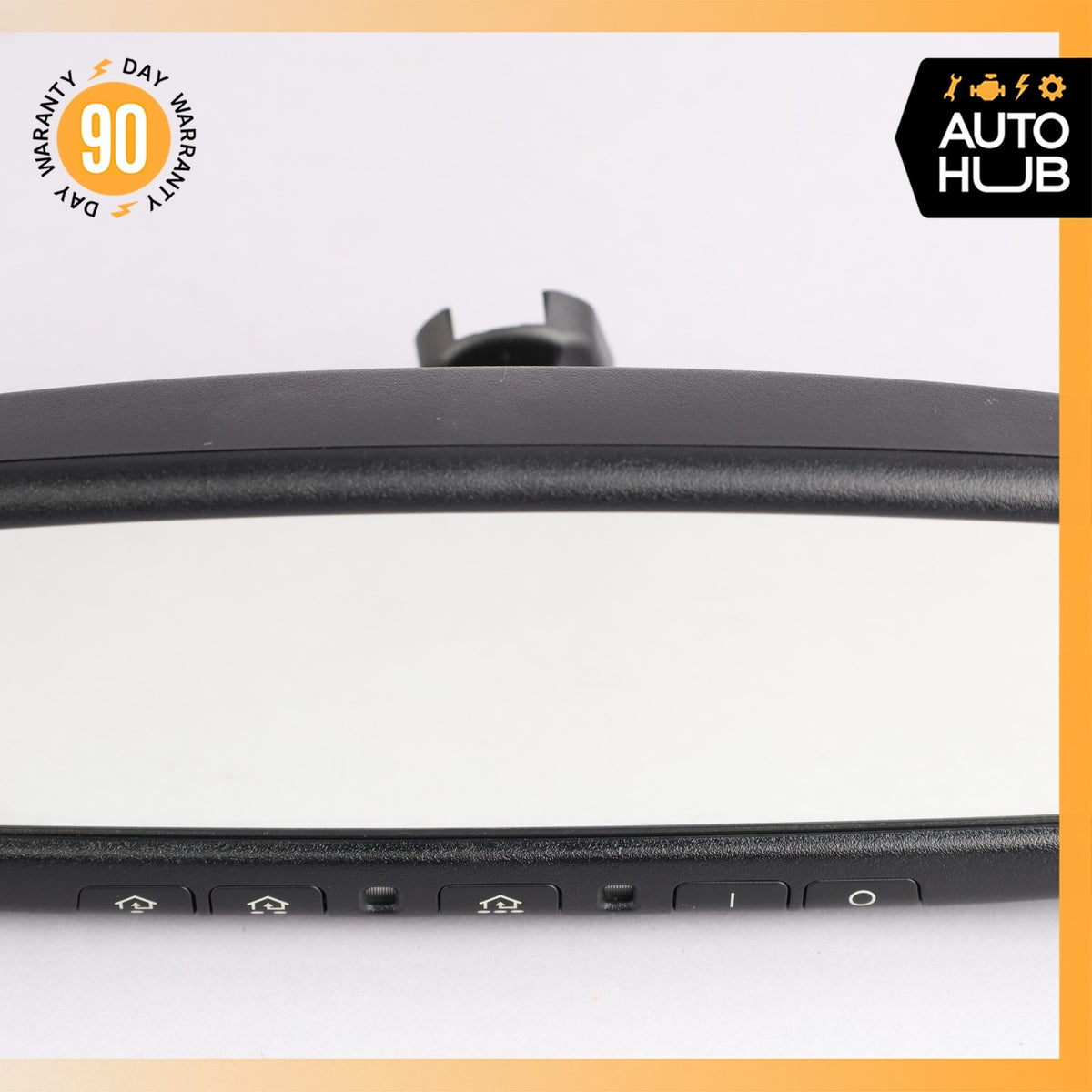 08-13 Infinity G37 Interior Rear View Mirror Black OEM 77k - photo 4