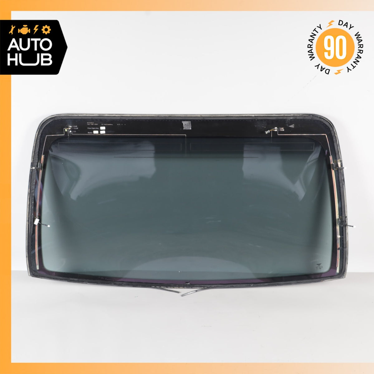 06-11 Bentley Continental Flying Spur Rear Windshield Wind Shield Glass OEM - photo 9