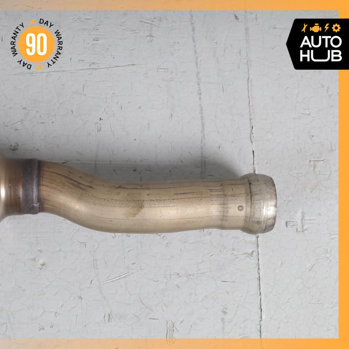 12-14 Mercedes W204 C250 M271 1.8L Center Medium Exhaust Pipe 2124910001 OEM 84k - photo 7