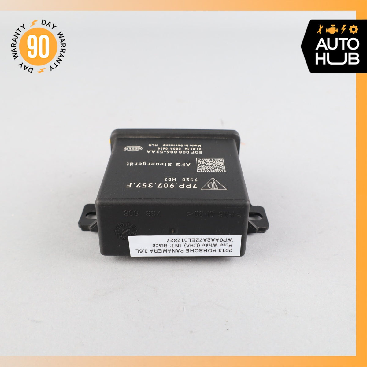2014 Porsche Panamera 970 Headlight Control Module 7PP907357F OEM 55k - photo 4