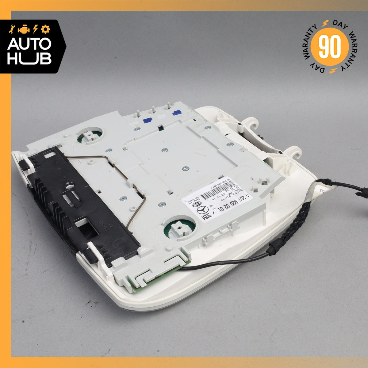 11-16 Mercedes W207 E350 E400 Overhead Dome Light Lamp 2078200201 Black OEM - photo 18