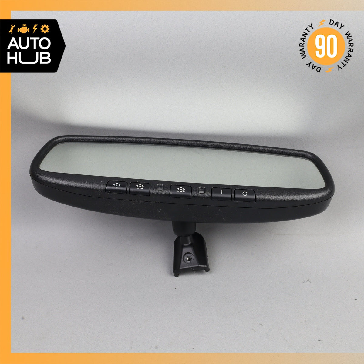 17-19 Infiniti Q60 Interior Rear View Mirror Black OEM 71k - photo 11