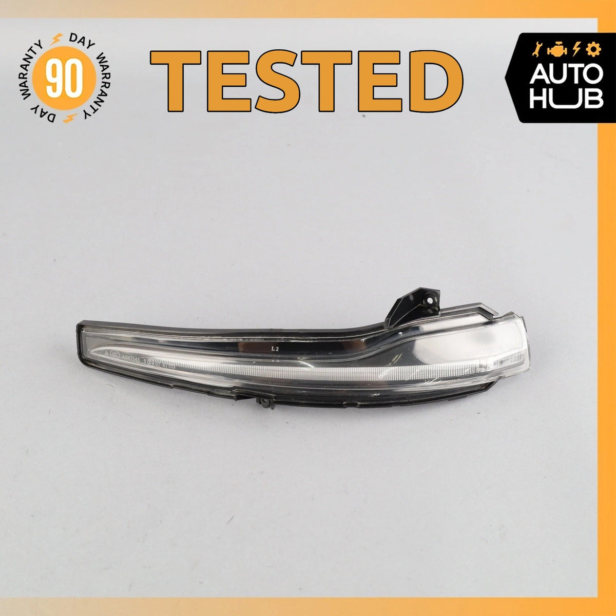 16-21 Mercedes W205 C43 AMG C300 Left Driver Side Mirror Blinker Repeater OEM - photo 1