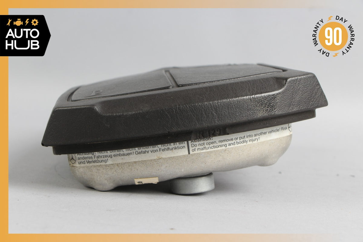90-92 Mercedes R129 300SL 500SL Driver Steering Wheel Airbag Air Bag Black OEM - photo 8