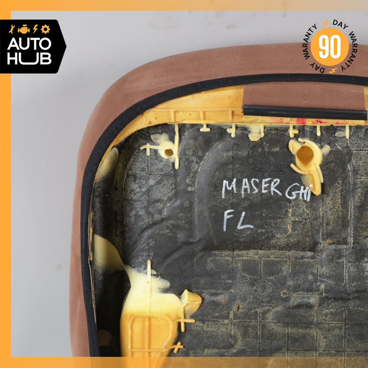 14-17 Maserati Ghibli M157 Front Left Lower Bottom Seat Cushion OEM 68k - photo 17