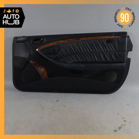 06-09 Mercedes W209 CLK350 CLK500 Door Panel Front Right Side Black OEM - photo 1
