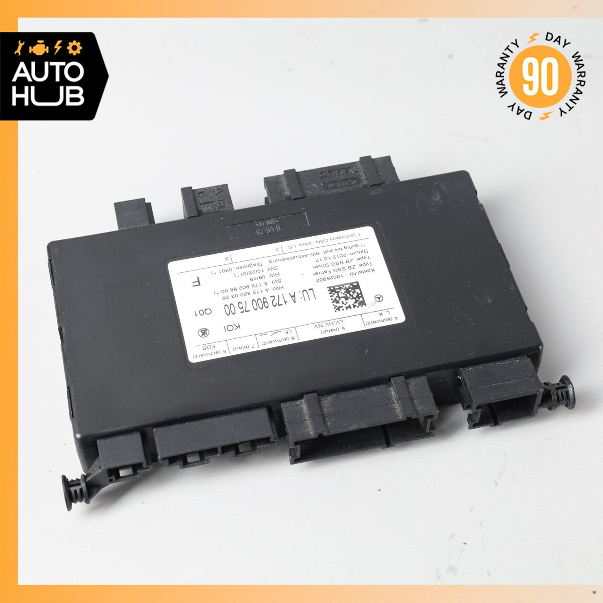 08-18 Mercedes W212 E350 CLS63 SLK250 Seat Control Module Front Left Side OEM - photo 2