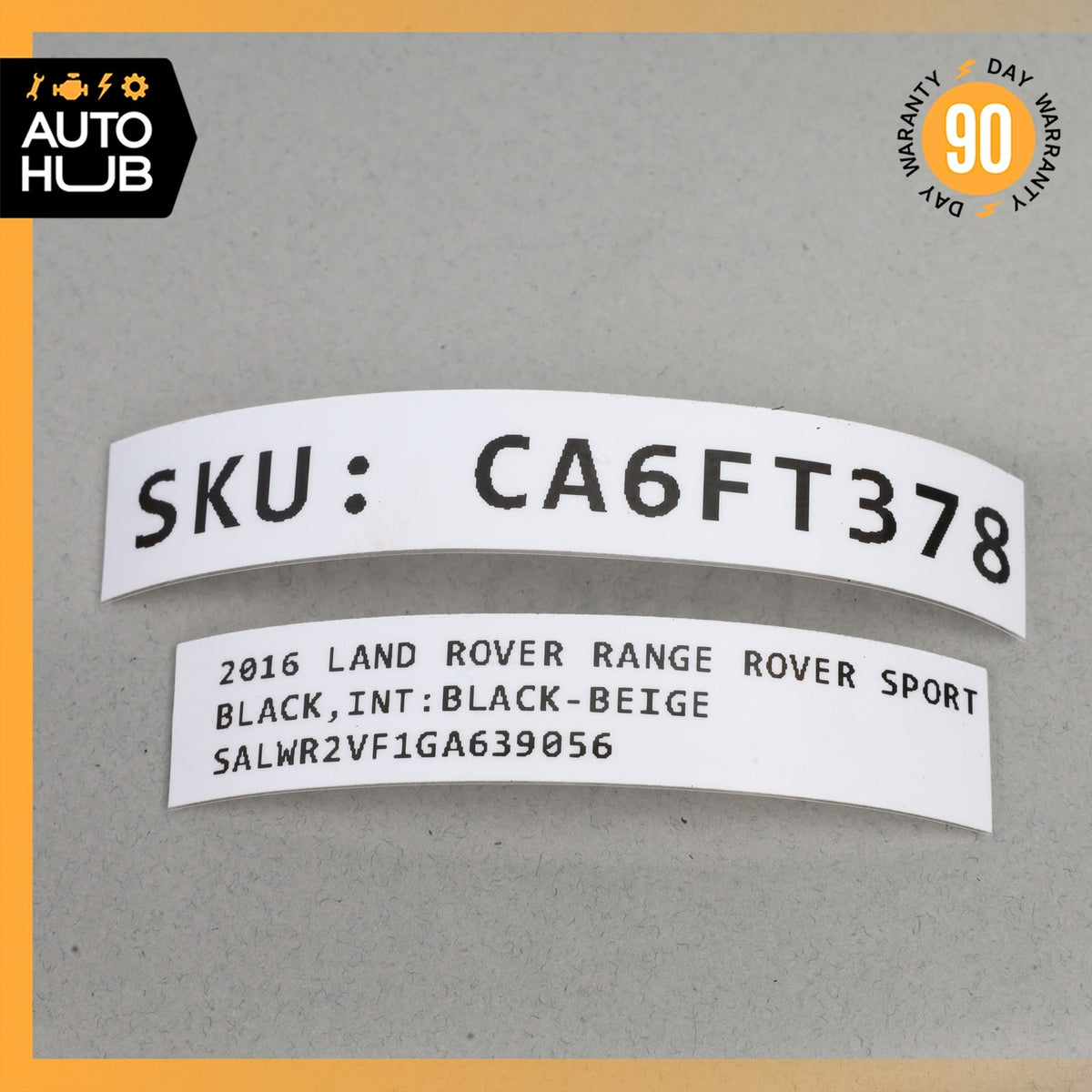 14-17 Range Rover L494 Front Right Side Seat Control Adjustment Switch OEM - photo 11