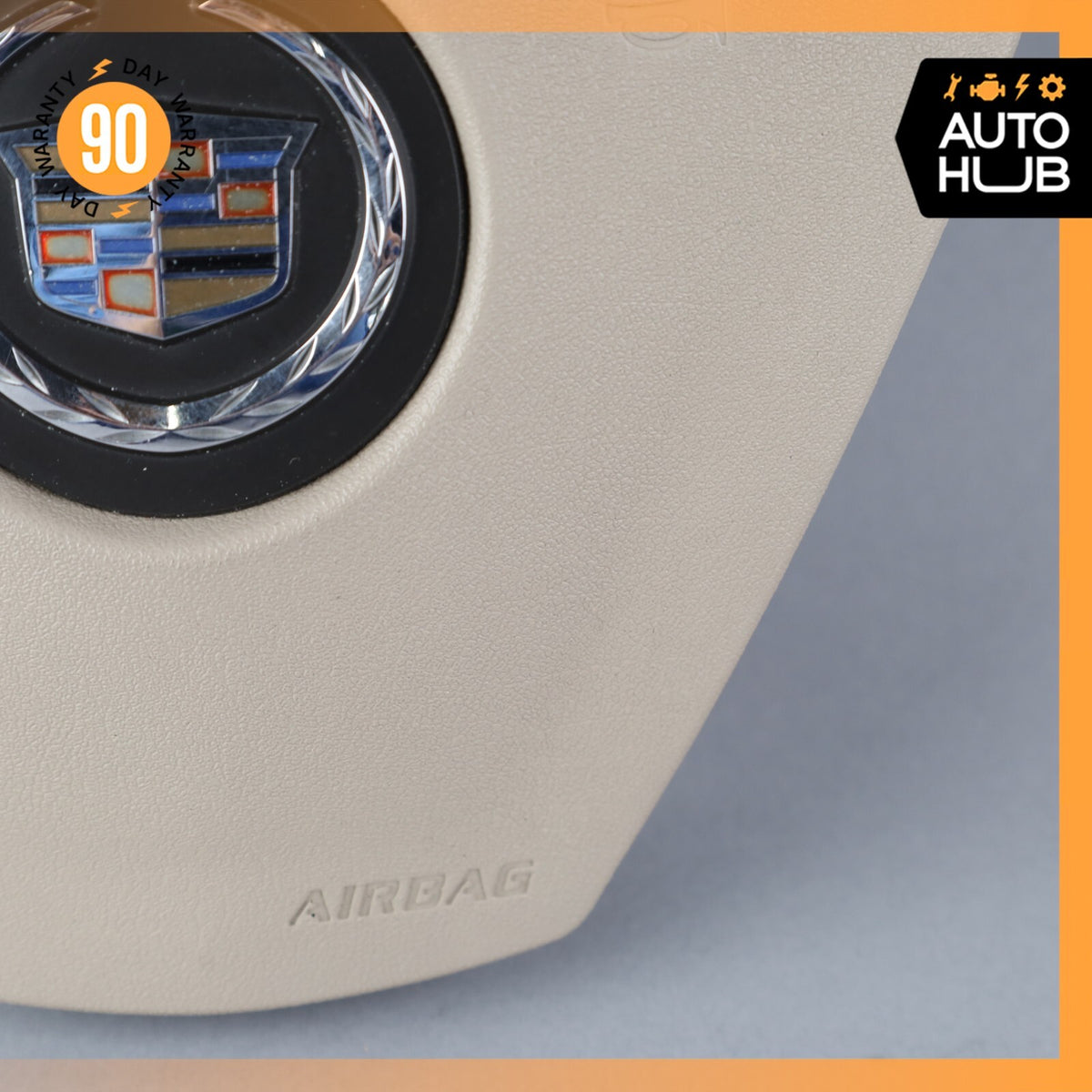 04-07 Cadillac XLR Driver Steering Wheel Airbag Beige 84456402 OEM - photo 5