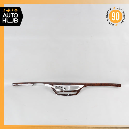 07-13 Mercedes W221 S600 S65 AMG V12 Dashboard Dash Center Trim Bezel Wood OEM - photo 1
