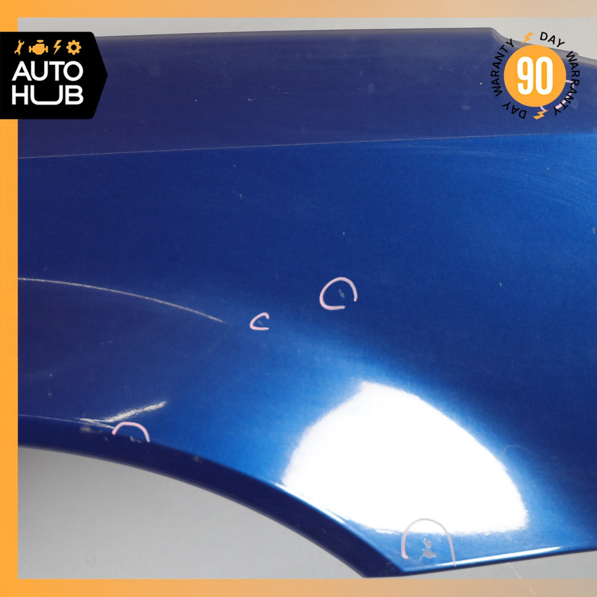 04-09 Cadillac XLR Quarter Panel Rear Left Driver Side Blue 10355380 OEM - photo 5