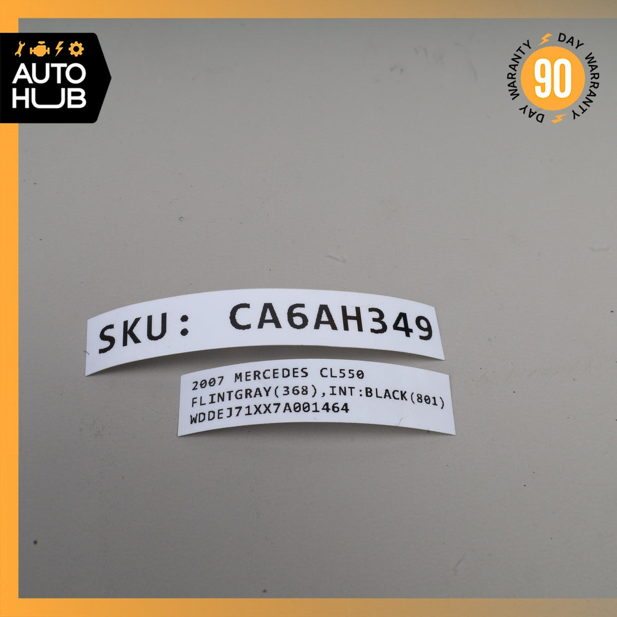 07-09 Mercedes W216 CL550 CL63 Front Left Driver Door Speaker Tweeter OEM 85k - photo 18