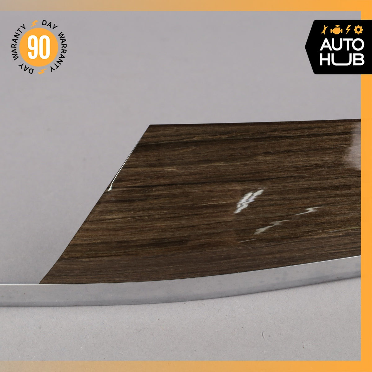 13-15 BMW E84 X1 Right Dashboard Cover Panel Trim Wood OEM 72k - photo 6