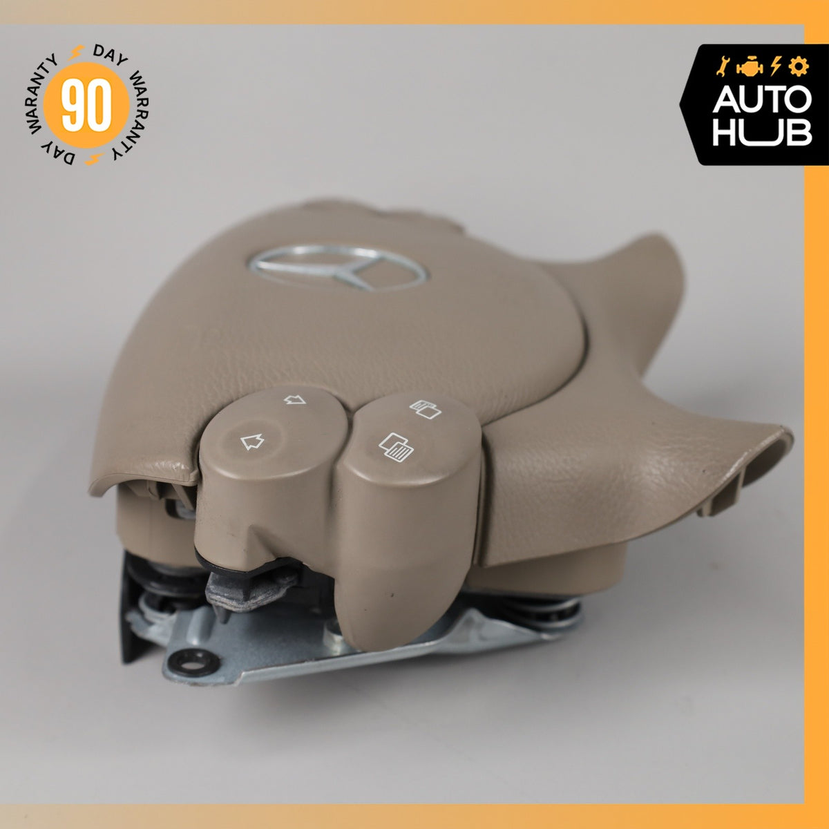 Mercedes R230 SL550 SL55 AMG CLK550 Steering Wheel Airbag Air Bag Beige OEM - photo 10