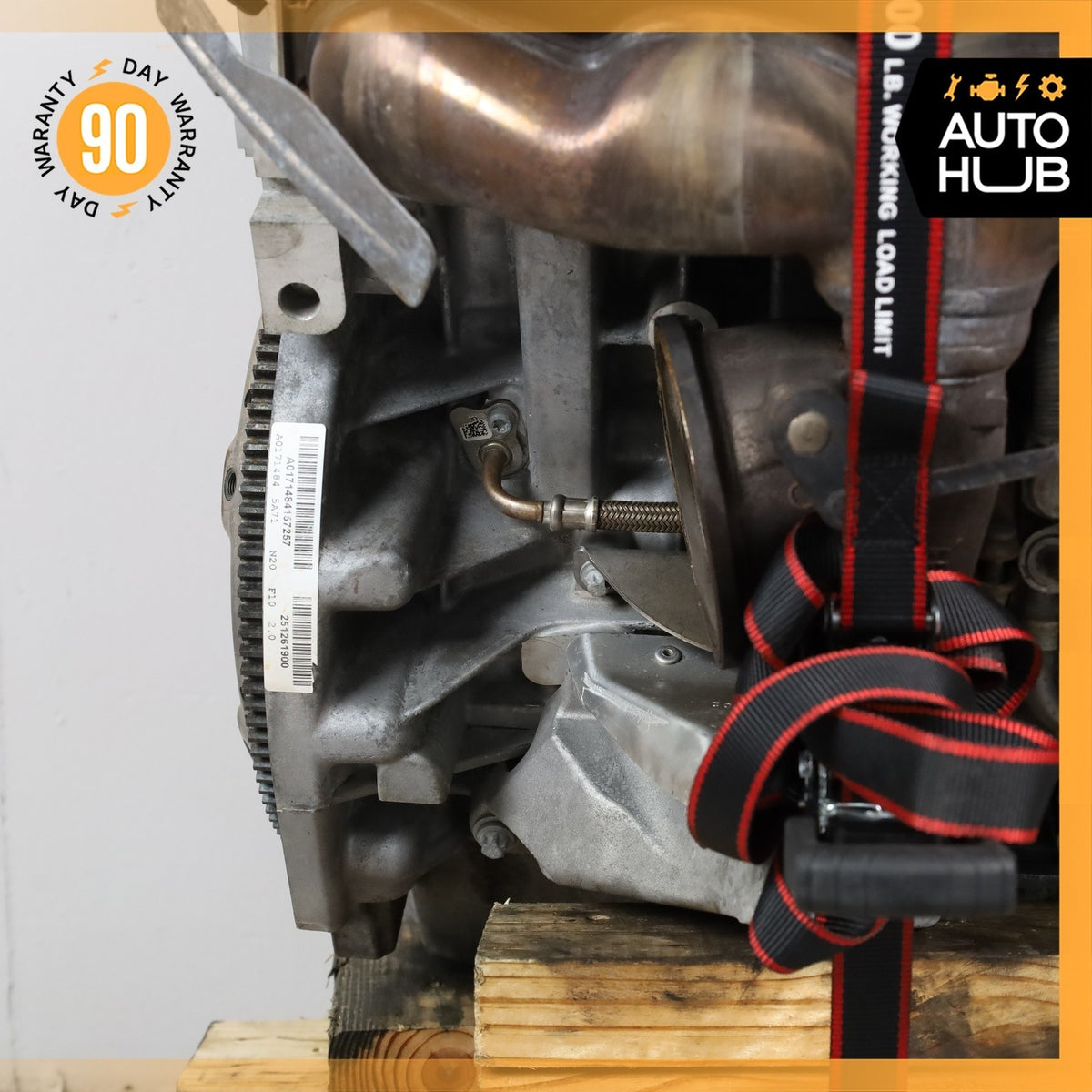 12-18 BMW F10 528i X1 X5 228i AWD 2.0L N20B20 Engine Motor Assembly w/ Turbo OEM - photo 12